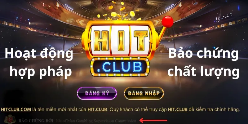 Hitclub là cổng game bài uy tín được bảo hộ hợp pháp